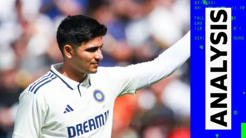 Shubman Gill of India