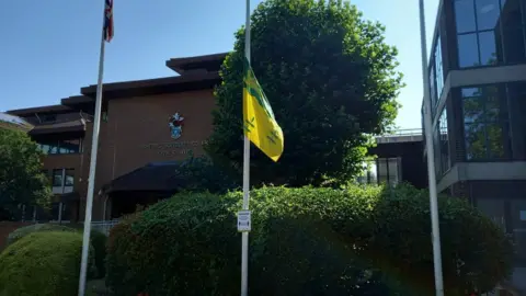 Ashford Borough Council Ashford flag