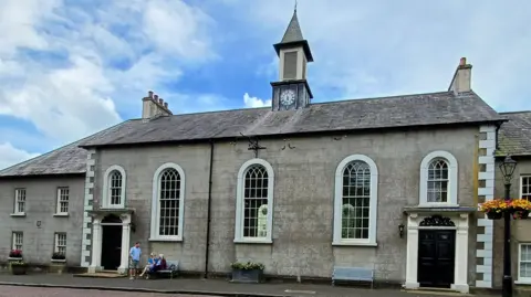 The Moravian Church building