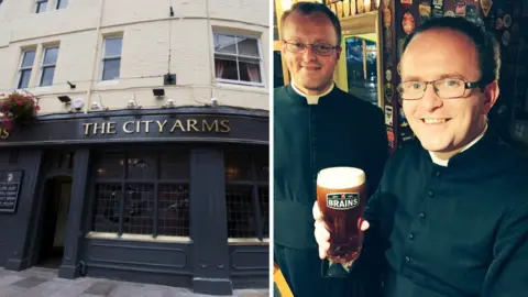 Matt Morgan, The City Arms The City Arm and the priest who visited the pub