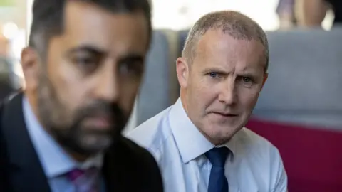 PA Media Humza Yousaf and Michael Matheson