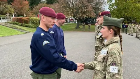First female soldier from Hereford passes gruelling Army course
