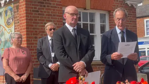 Kate Bradbrook/BBC Proclamation in Beds