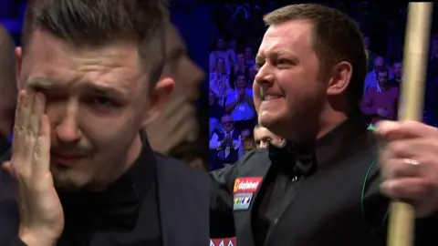 Kyren Wilson's tears and Mark Allen's cheers