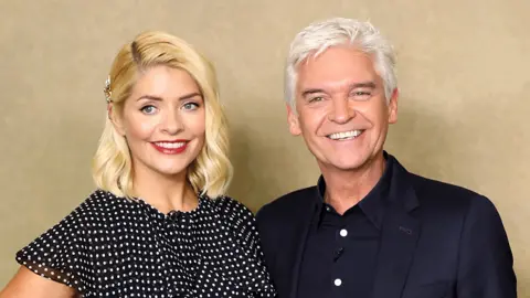 Getty Images Holly Willoughby and Phillip Schofield