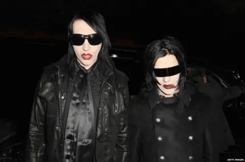 Getty Images Marilyn Manson with Twiggy Ramirez