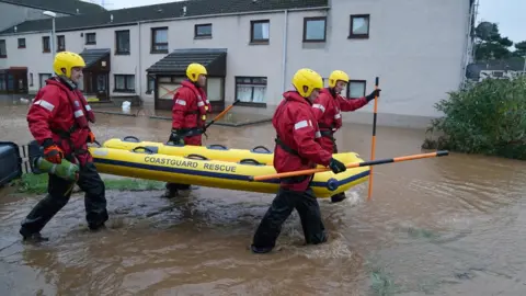 PA Media Brechin flooding