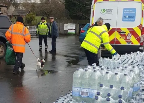 United Utilities Water bottle station