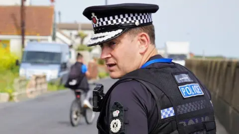 Essex Police Ben-Julian Harrington in Jaywick