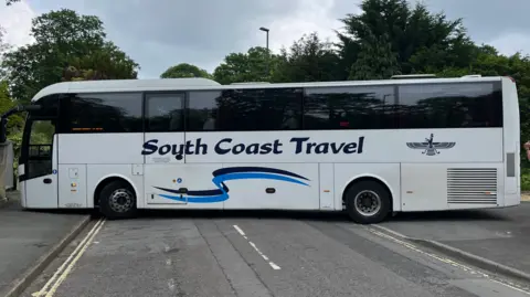 Keir Cooper A coach attempting to turn around on Sydney Road, which has become a liveable neighbourhood