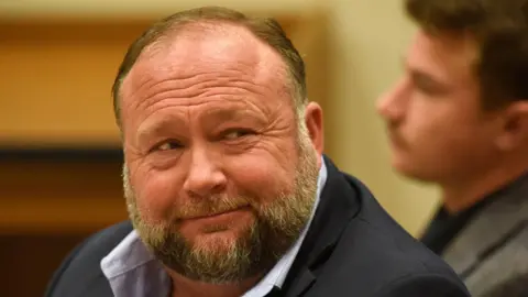 File image of Infowars founder Alex Jones