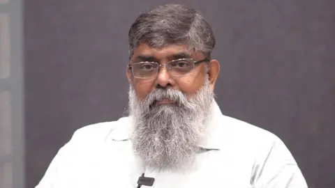 A close up shot of R Rajagopal, who served served as the Editor of The Telegraph, Kolkata, from 2016 to 2023