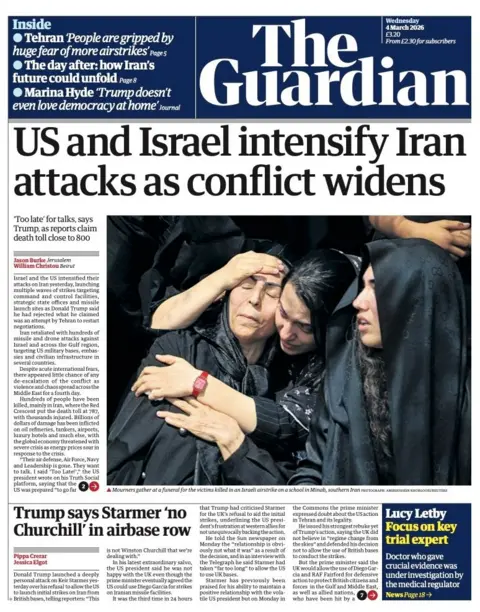  “US and Israel intensify Iran attacks as conflict widens”.