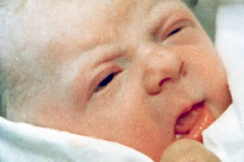 Getty Images Louise Brown as a baby