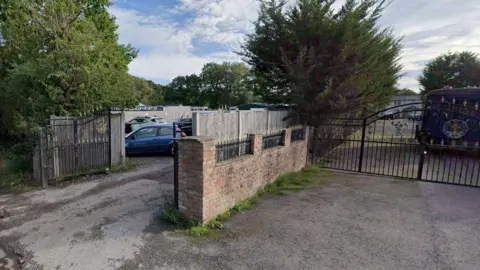 Google Car park in Styal