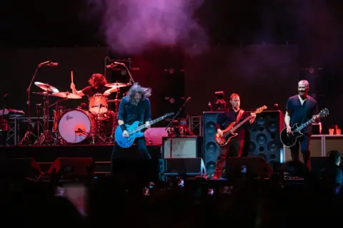 Getty Images Foo Fighters perform on stage