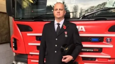 Staffordshire Fire and Rescue Service Alec Elwell