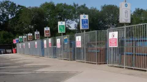 West Sussex County Council Horsham waste and recycling centre