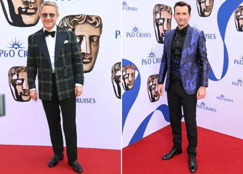 Getty Images Martin Freeman and David Tennant