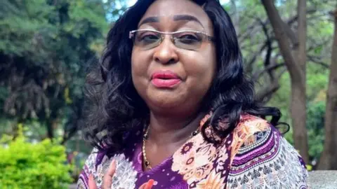 Diana Mutisya, who was injured in al-Qaeda's attack on the US embassy in Nairobi in 1998