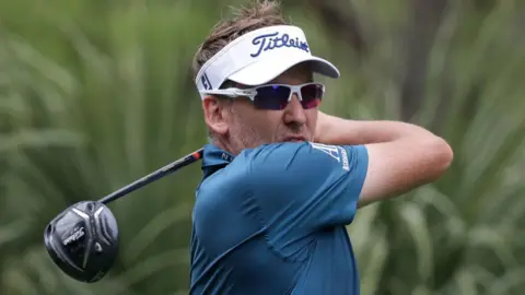 Golfer Ian Poulter