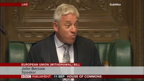 BBC Speaker Bercow