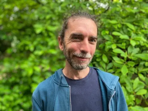 Andrew Sinclair/BBC Green Party councillor Gary Champion