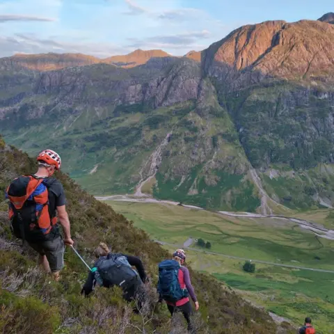 Glencoe MRT Glencoe MRT during rescue on Aonach Eagach