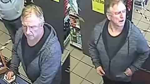 Derbyshire Police CCTV image of a man