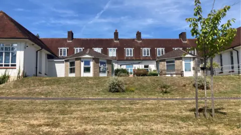 A general view picture of the hospital, in the same spot as it was officially opened 100 years ago.