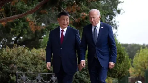 Getty Images Joe Biden and Xi Jinping