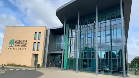 Newark & Sherwood District Council's headquarters