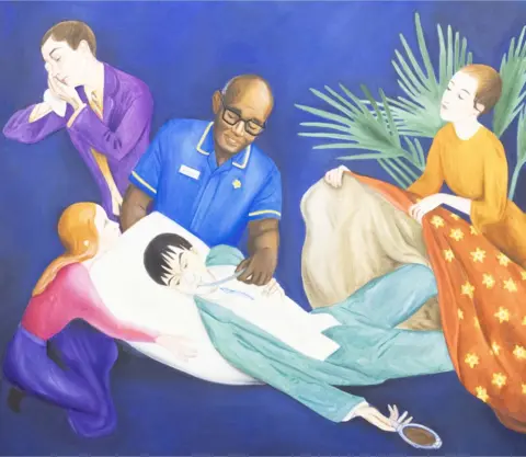 Lisa Buchanan Senior nurse Isaac Otengo has been added to Nil von Dardel's The Dying Dandy