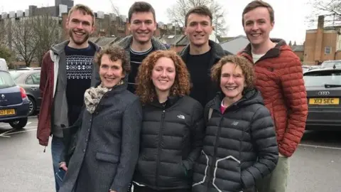 Supplied by family Family group photo