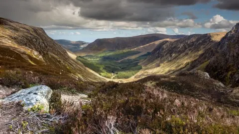 Getty Images Looking towards Glen Doll