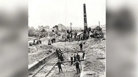 The Cambridgeshire Collection Aftermath of Soham rail disaster, 1944