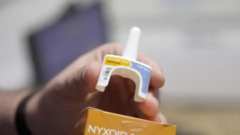 Naloxone nasal spray