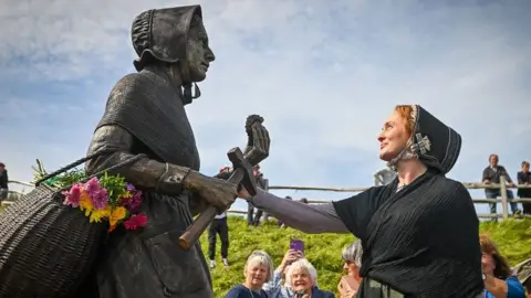 Getty Images Marry Anning statu