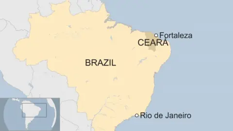 Map of Brazil