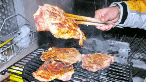 Biso/Wikimedia Commons Traditional Bulgarian Christmas grilled pork