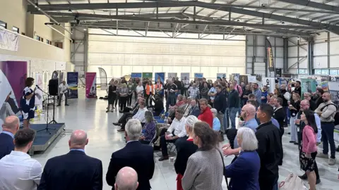 Turning Factor A networking event for veterans at Norwich Airport