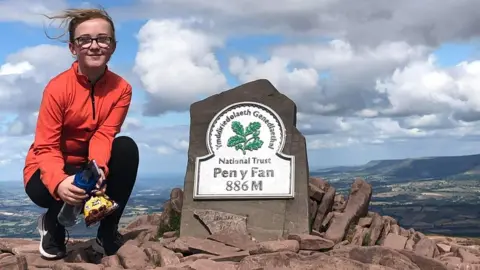 Youth Sport Trust Ruby on Pen y Fan