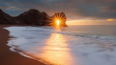 Jack Lodge Sunstar at Durdle Door