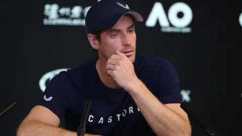 Getty Images Andy Murray sports Castore kit