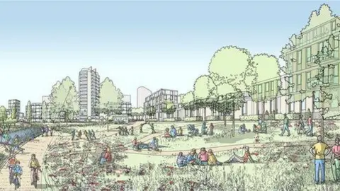 Manchester City Council Park planned for Northern Gateway