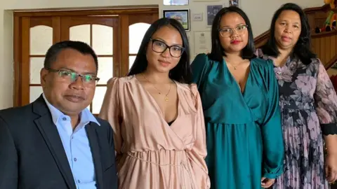 Sarobidy Andriantahina Sarobidy Andriantahina and her family