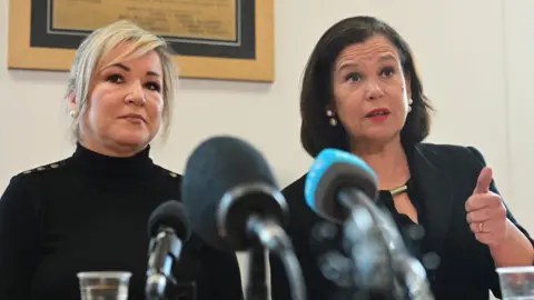 Pacemaker Michelle O'Neill and Mary Lou McDonald