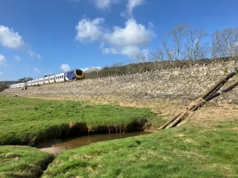 bbc/jennie dennett Drainage under track