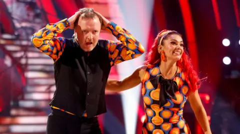 BBC/PA Chris McCausland on Strictly, performing with Dianne Buswell