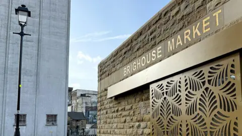 Brighouse Deal Entrance to Brighouse market